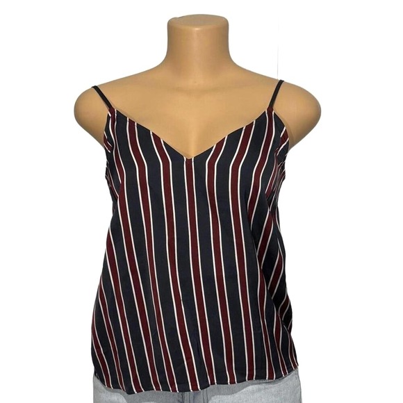 Frame Denim Tops - Striped‎ Women's Camisole Top with Thin Straps